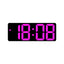 Simple Style LED Electronic Alarm Clock Battery and Plug-in Dual-use Timepiece Yida Time - Korvel