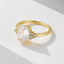 S925 Sliver Moissanite Rings for Women D VVS1 Pear Shape Diamond Engagement Wedding Fine Jewelry Gift - Korvel