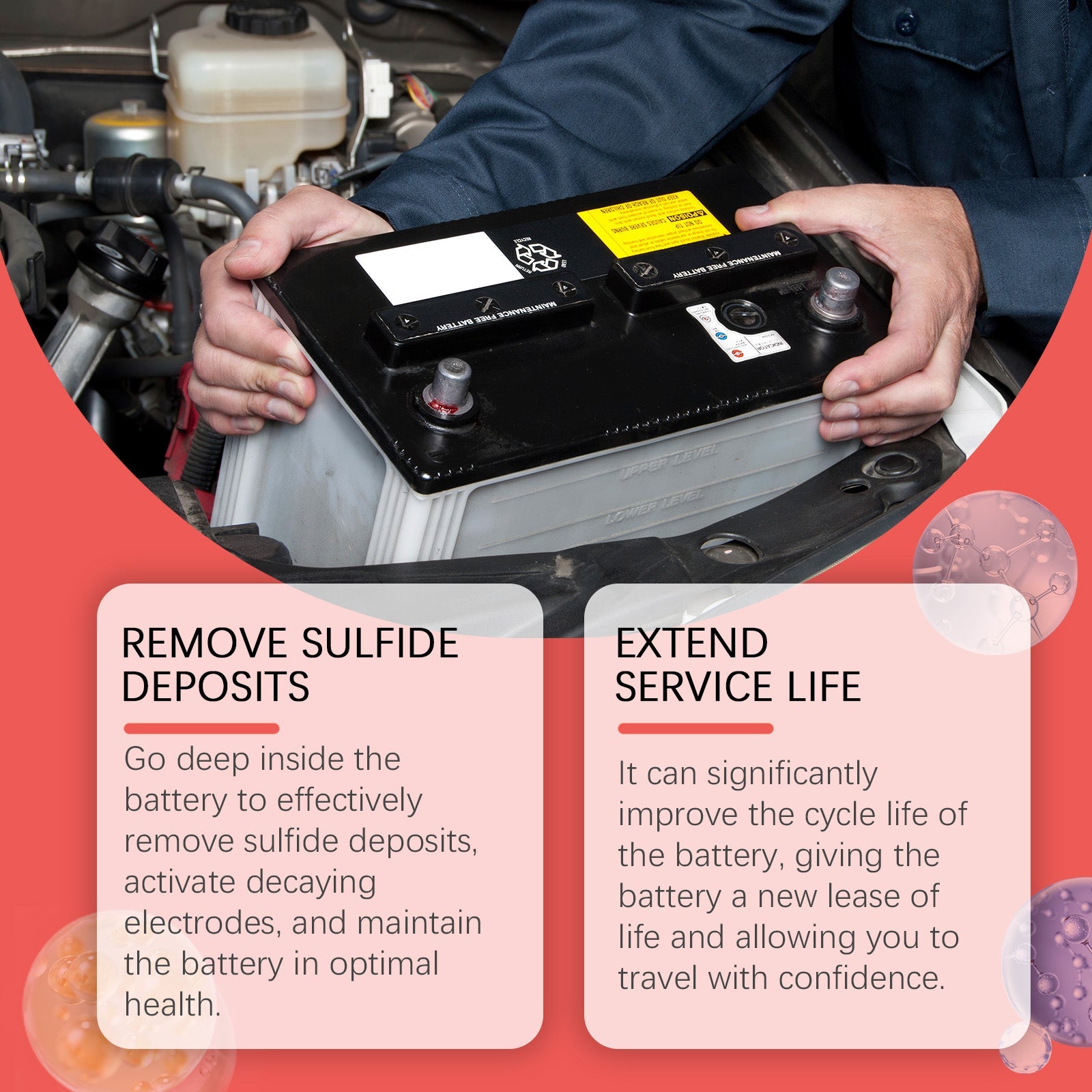 Electric Vehicle Battery Repair Solution, Clean And Improve Performance Maintenance Maintenance Battery Repair Solution - Korvel