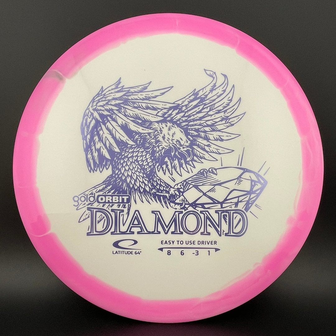 Disque de Golf en Diamant Gold Orbit