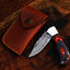Personalized Damascus Steel Folding Knife - A Distinctive Gift for Him - Korvel