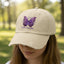 Epilepsy Butterfly Unisex Distressed Cap