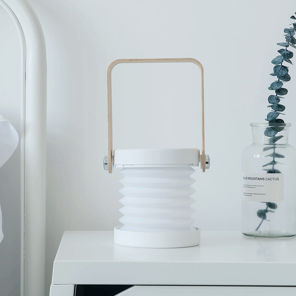 Foldable Touch Dimmable LED Night Light - Portable Lantern