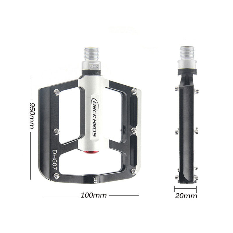 DRCK HROS Mountain Bike Pedal Ultra-Light Aluminum Alloy Off-Road Peilin Bicycle Big Pedal - Korvel