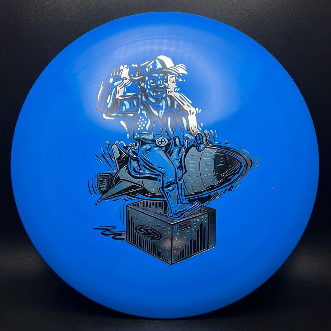 Alpha Curl - Ride Em Rocket Cowboy Triple Foil Disc