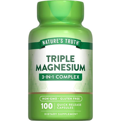 Nature’s Truth Triple Magnesium Complex 400 mg - 100 Capsules