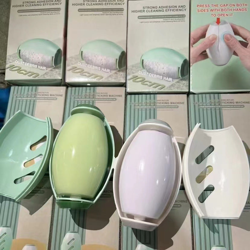 Small square adhesive roller washable adhesive for household use - Korvel