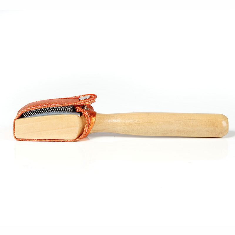 Dance shoe brush Latin dance shoe brush Indoor fur sole brush Modern dance shoe brush Steel brush Wood brush - Korvel