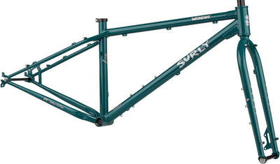 Cadre de vélo fat Surly Wednesday - 26" Acier OG Algae Grande