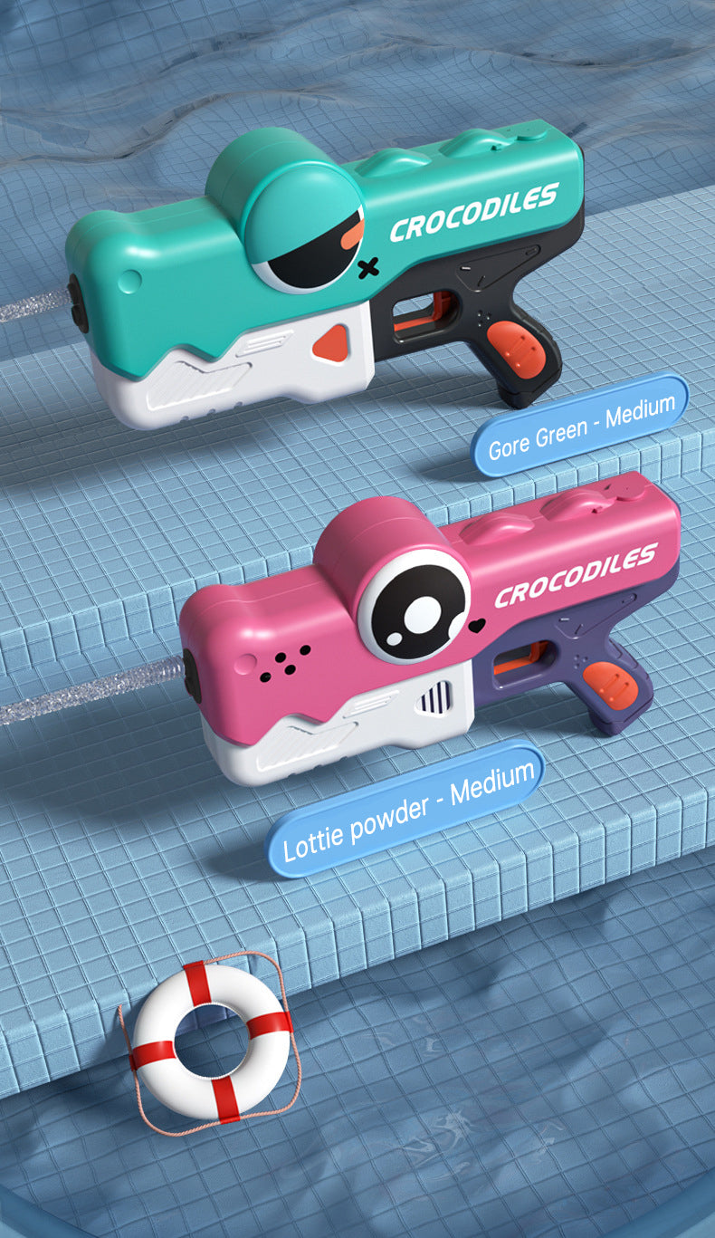 Cute Crocodile Automatic Electric Water Gun