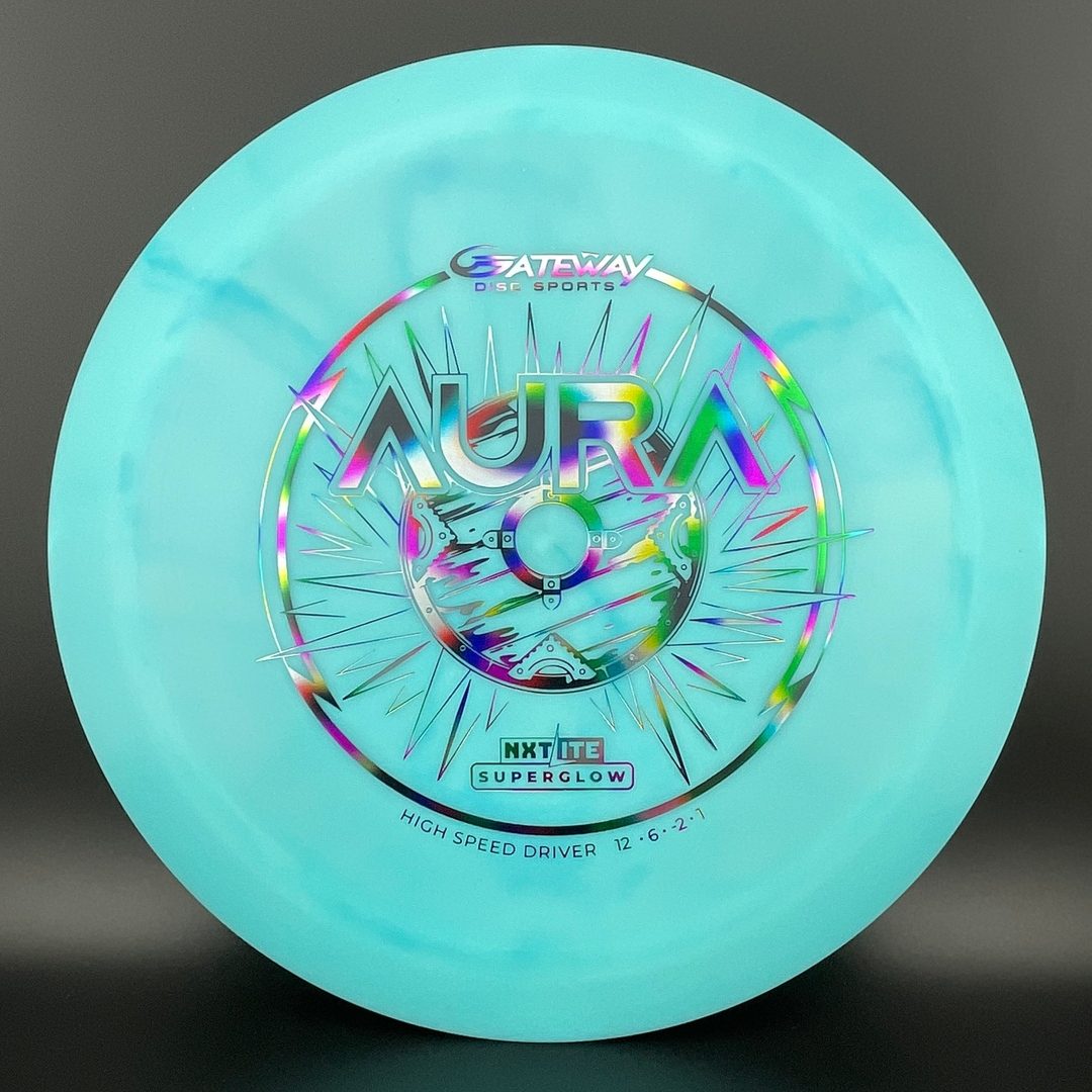 NXT Lite Superglow Aura Disc Golf Driver