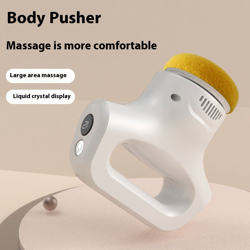 Fat pushing machine, handheld portable massager, massage stick, neck, waist, shoulder kneading, fascia gun, body beauty device - Korvel