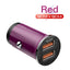 Chargeur de voiture KUULAA Quick Charge 4.0 48W pour appareils mobiles