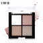 UBUB 4 Colors Eyeshadow Shimmer Natural Eyeshadow  Matte Nude Metallic Earth Color Eye Shadow Beauty Makeup Palette - Korvel