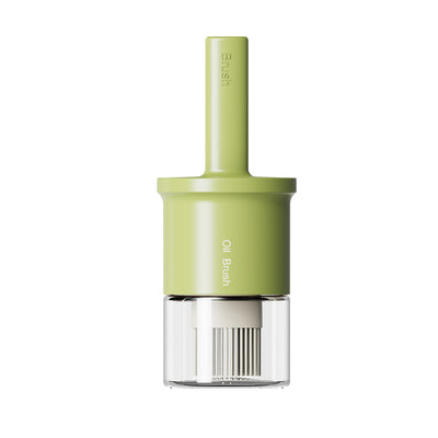 Barbecue brush silicone oil brush with bottle high temperature resistant oil brush bottle integrated kitchen brush oil baking - Korvel