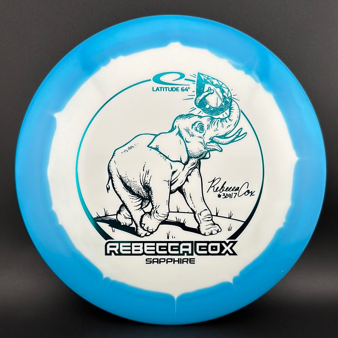 Gold Orbit Sapphire - Rebecca Cox 2024 Tour Series Disc