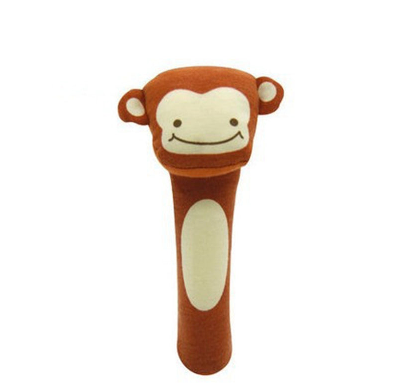 Cute Cotton Rattle for Infants - Engaging Baby Toy