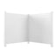 Premium Vinyl Privacy Fence Panels Kit - White