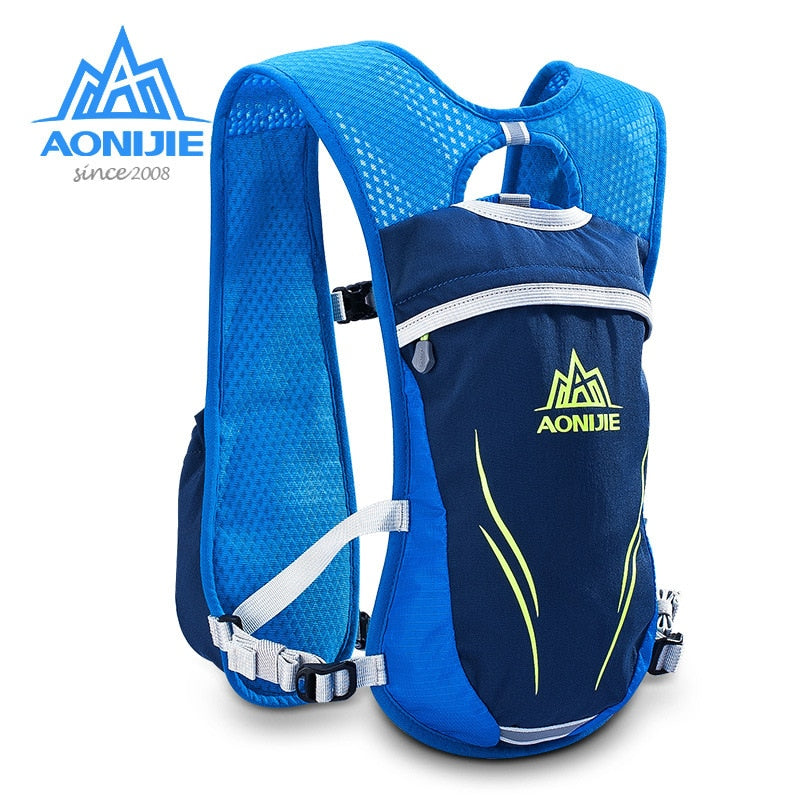 AONIJIE Running Marathon Hydration Nylon 5.5L Outdoor Running Bags Hiking Backpack Vest Marathon Cycling Backpack - Korvel