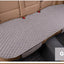 Flax Car Seat Cover Four Seasons Front Rear Linen Fabric Cushion Breathable Protector Mat Pad Auto accessories Universal Size - Korvel