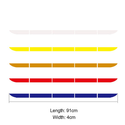 5pcs Car Reflective Sticker Set for Enhanced Safety
