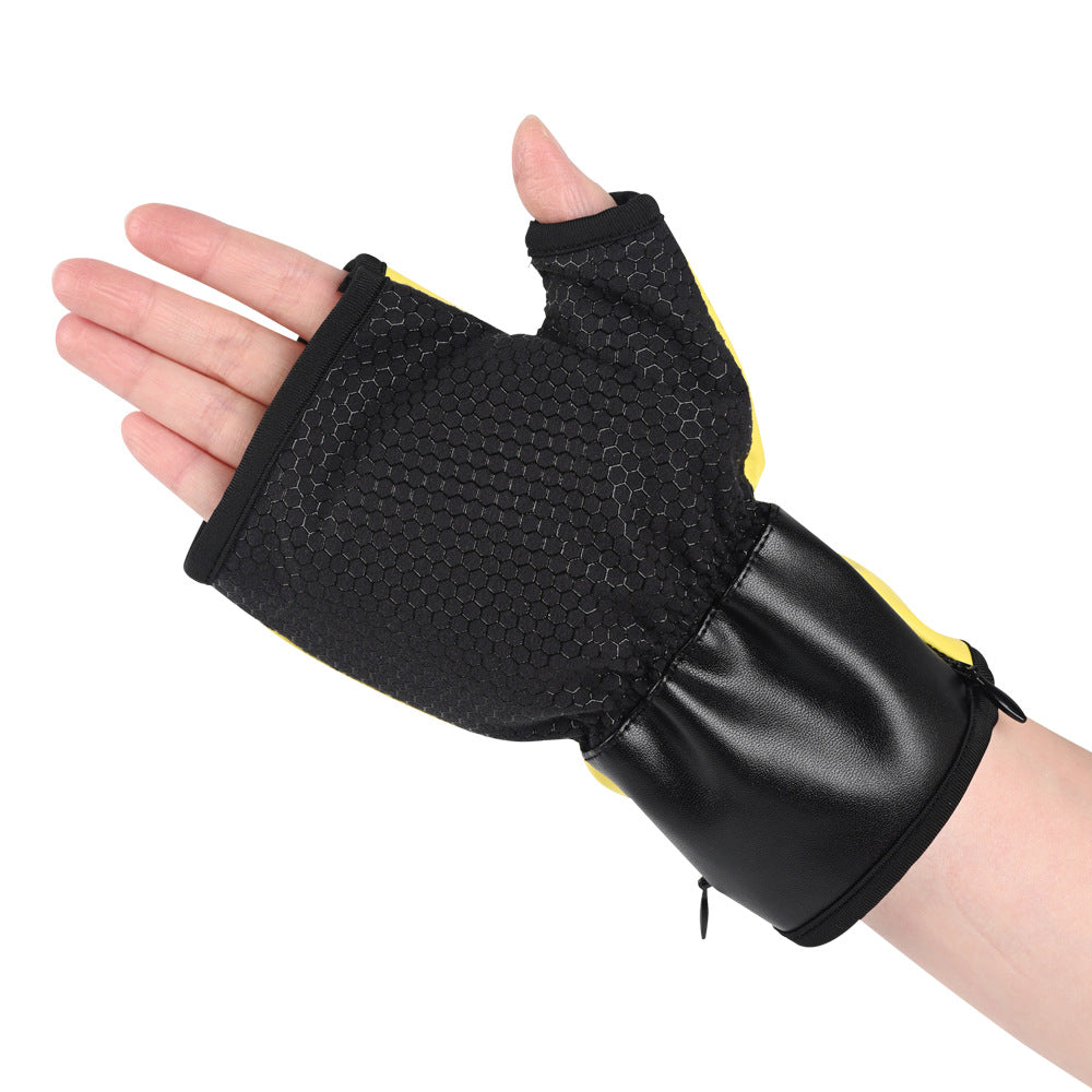 Autumn and winter electric heating gloves intelligent constant temperature charging heating gloves outdoor skiing camping - Korvel