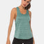 Full Size Scoop Neck Wide Strap Active Tank