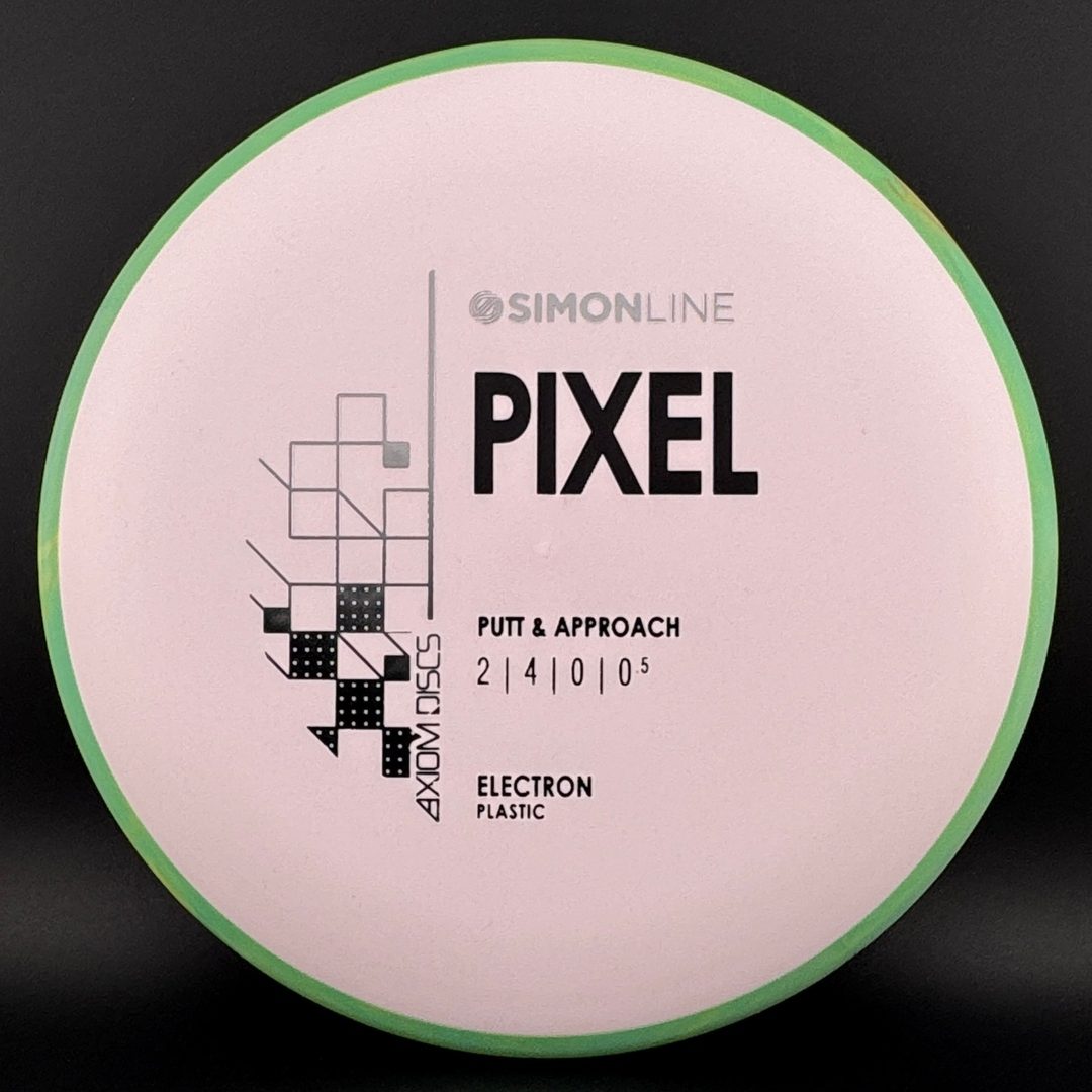 Medium Electron Pixel - Simon Line Disc Golf Putter