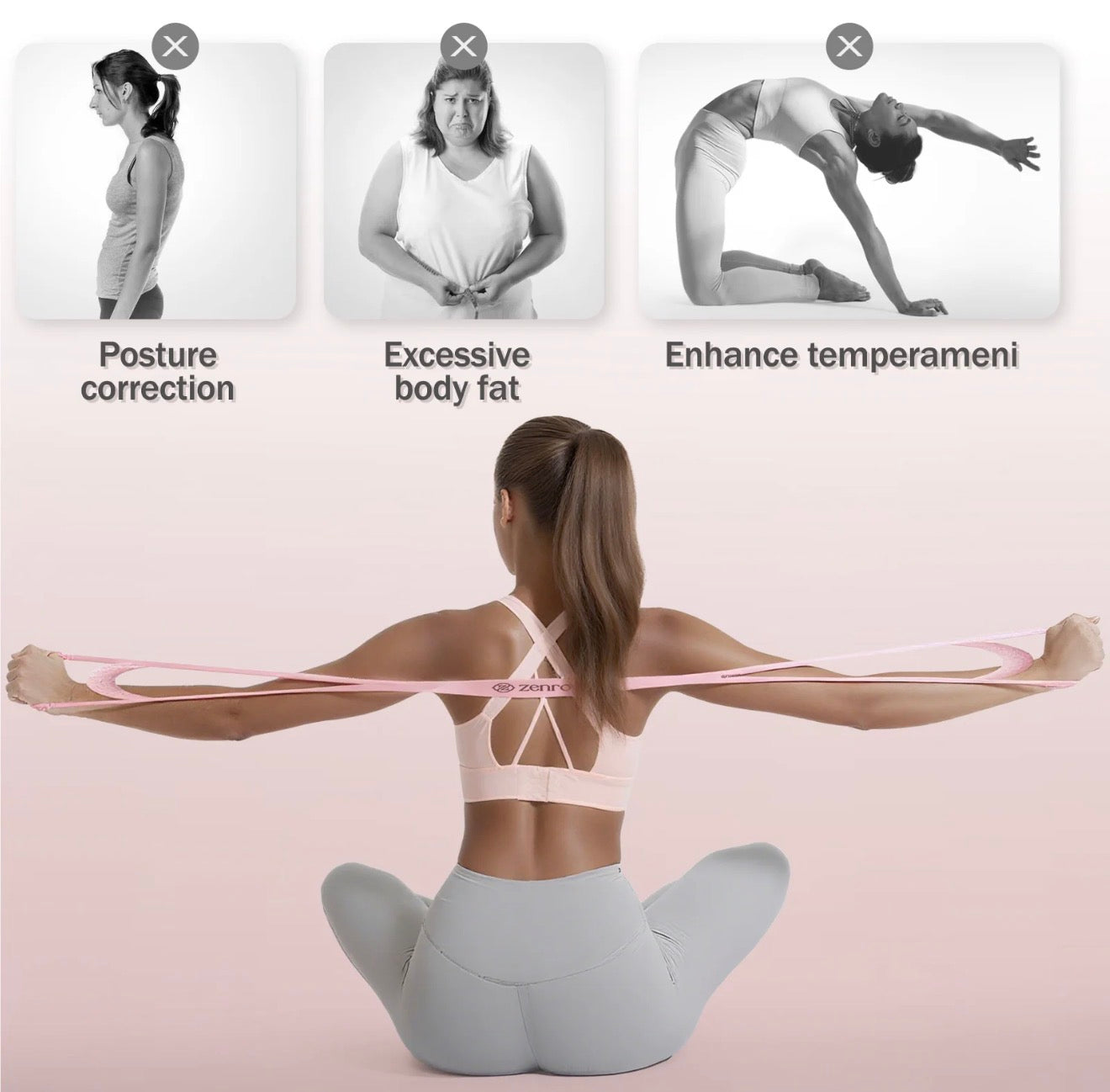 Bandas de Resistencia FlexTone para Entrenamientos Versátiles