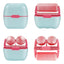 2 in 1 double head plastic ice roller ice roller facial ice skin instrument facial beauty cold compress massager - Korvel