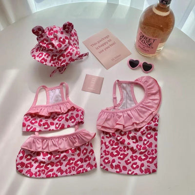Pet swimsuit jumpsuit with bikini dog breathable vest swimsuit teddy bear - Korvel