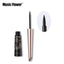 Music Flower Brand Waterproof Liqiud Eyeliner Pencil 24H Long-lasting Matte Eye Liner Delineador Black Eyelid Quick-Dry Makeup - Korvel