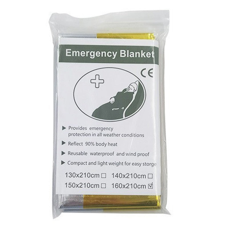 Emergency Thermal Blanket - Compact and Reflective