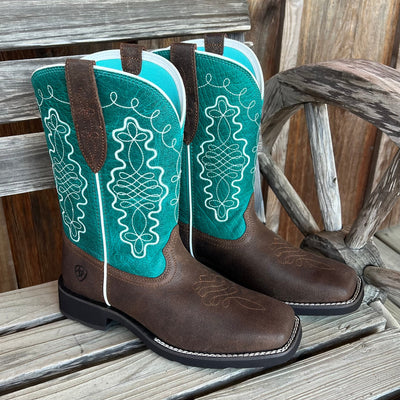 Teal Callie | Women's Ariat Western Boots - Korvel