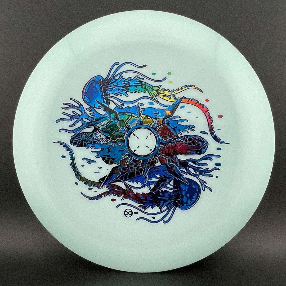 Color Glow Requiem - Turtle Navigator Disc Golf Driver