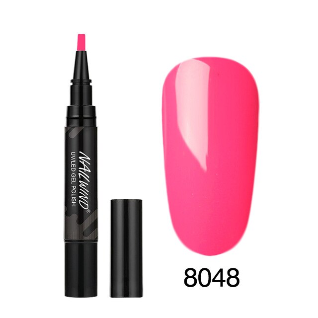 Venalisa 60 Colors Soak Off Gel Nail Polish with Glue Pen