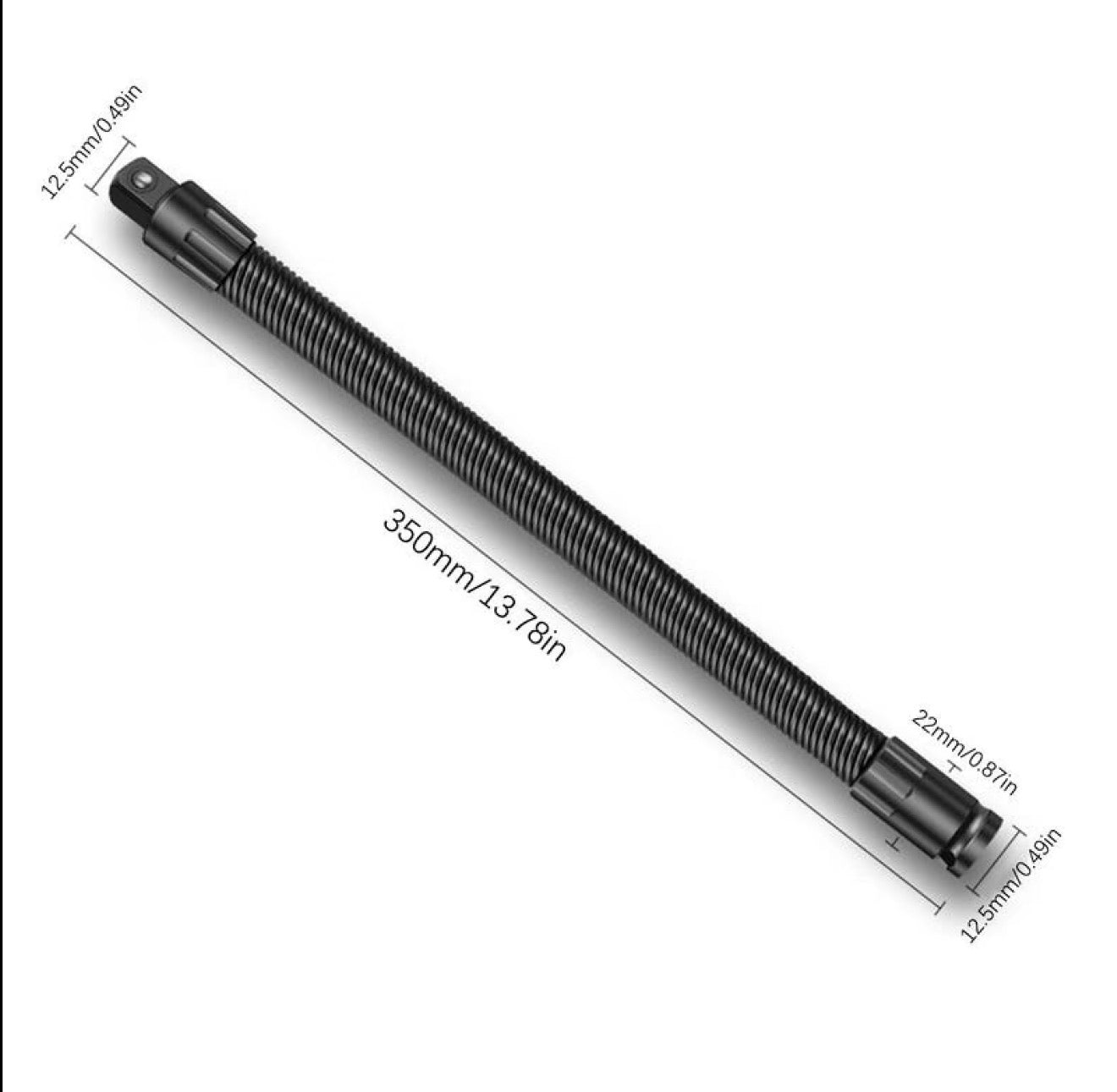 FlexTorque Shaft Extension Rod for Enhanced Reach