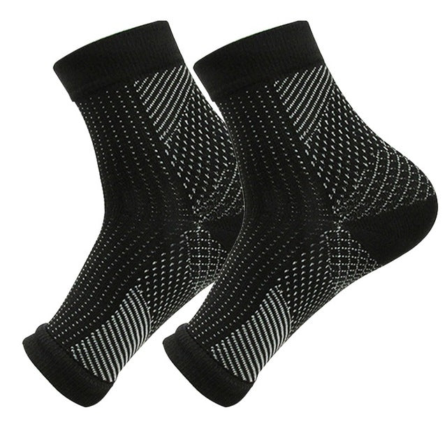 1 Pair Foot angel  anti fatigue outerdoor men socks compression Breatheable foot sleeve Support Socks Men Brace Sock - Korvel