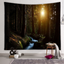 Beautiful Natural Forest Printed Large Wall Tapestry Wall Art Decor - Korvel