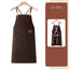 Waterproof apron customized logo printing for catering - Korvel