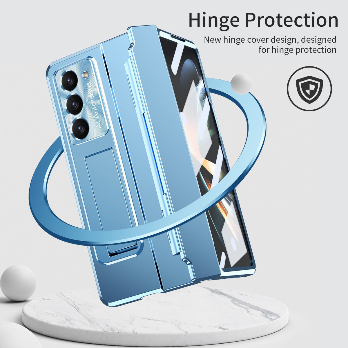 Coque de protection premium pour Samsung Z Fold 5