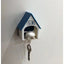 Crayon Shin chan couple keychain refrigerator sticker Simpson family flying house travel notes mobile castle couple pendant - Korvel