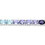 Bracelet en argent sterling .925 avec pierres multi-facettes de 12,04 carats