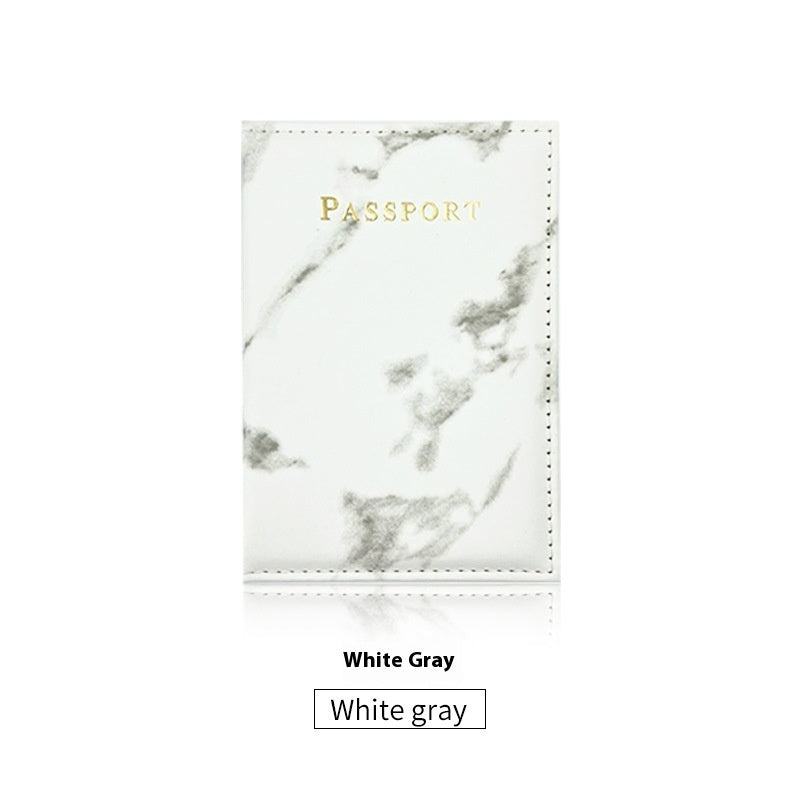 Marbling Passport Cover - Multifunctional Travel Accessory