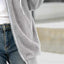 Cozy Fleece Zip-Up Hooded Jacket - Plus Size