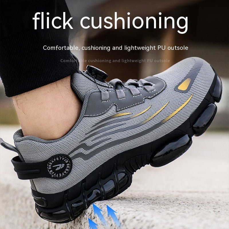 Men's Fashion Lace-free Protective Athletic Shoes