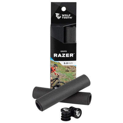 Empuñaduras Wolf Tooth Razer - Silicona Negra Premium