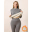Sous-vêtements thermiques pour femmes avec doublure en peluche