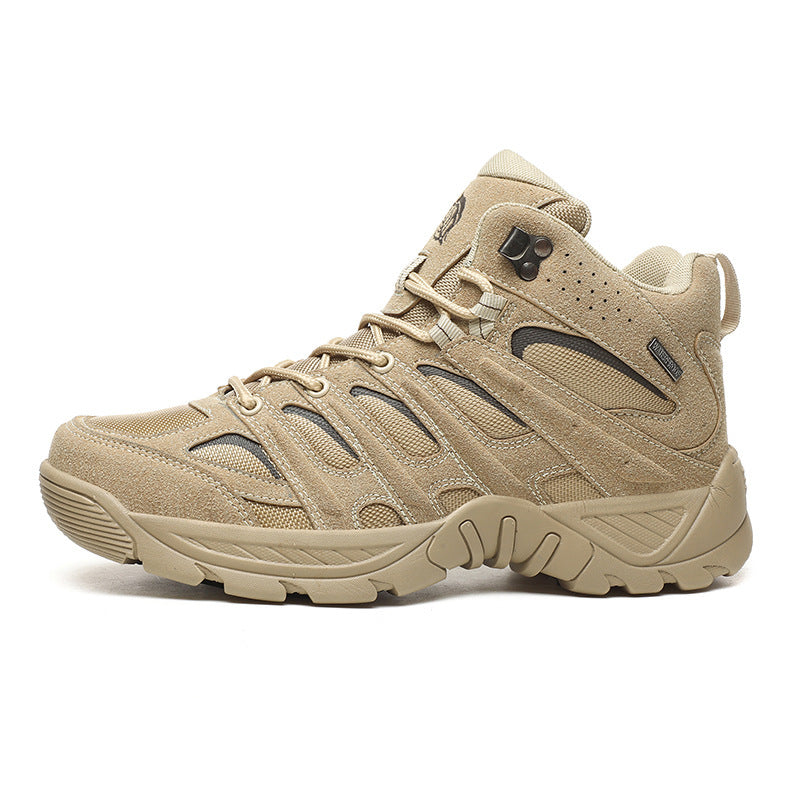 Premium Outdoor High-Top Hiking Boots for Men