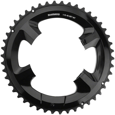 Cadena Shimano FC-RS510 - 46t Asimétrica 110mm BCD Negra